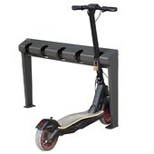 Scooter stands and holders