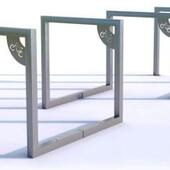 Modular bike racks, holders