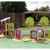Žaidimų aikštelių kompleksai vaikams nuo 1 iki 6 metų – kolekcija 'BABY'