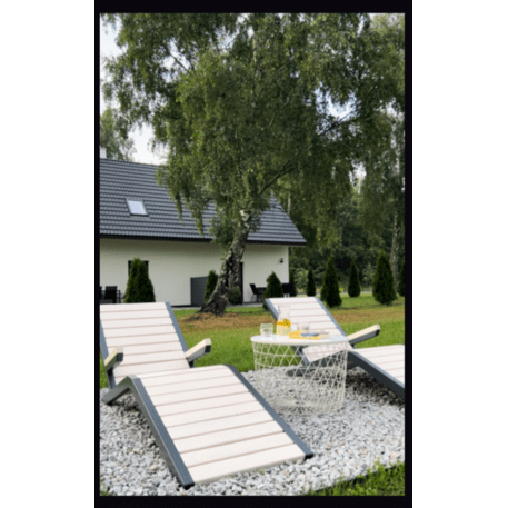 Metall-Liege mit hölzerner Liegefläche 'STF/L2/MDL'