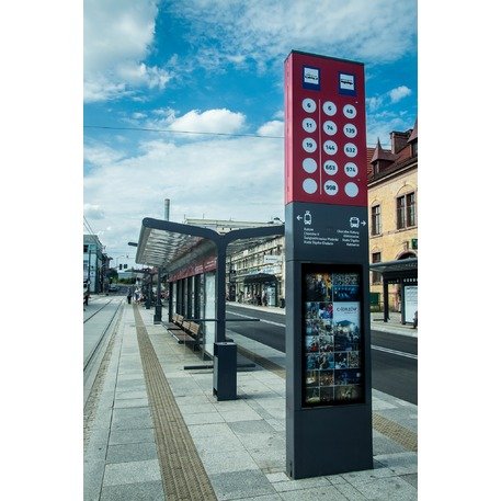 Autobusų stotelės stoginė, paviljonas 'BD/HOCKEY_WHC280.00/MDL'