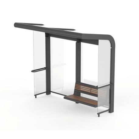 Autobusų stotelės stoginė, paviljonas 'BD/HOCKEY_WHC280.00/MDL'