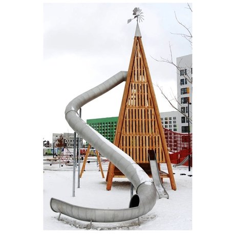 Children's playground element 'L3.43000 _Big Pyramid Tower, H/13m'