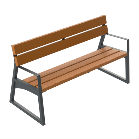 Metal bench 'BD/1307/MDL'