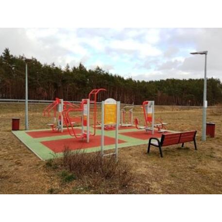 Outdoor fitness and gym equipment 'MBG_23/OFC-3'