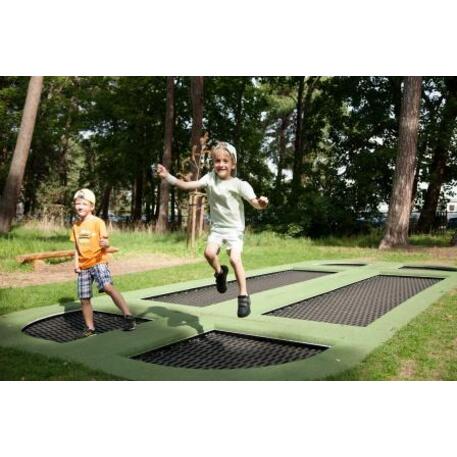 Trampoline for children 'MBG_524/Square large_D-150cm'