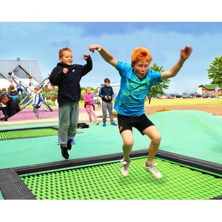 Trampoline for children 'MBG_524/Square large_D-150cm'