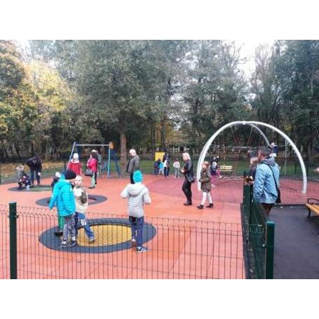 Trampoline for children's playgrounds 'MBG_534/104x304cm'