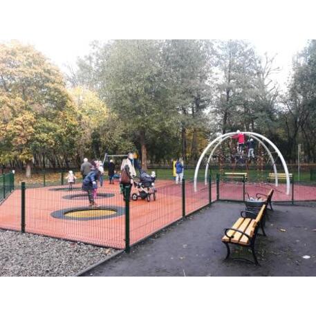 Trampoline for children's playgrounds 'MBG_534/104x304cm'