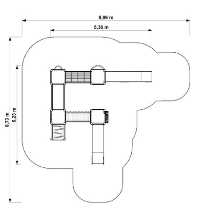 Children's playground element 'MBG-317/P1187'