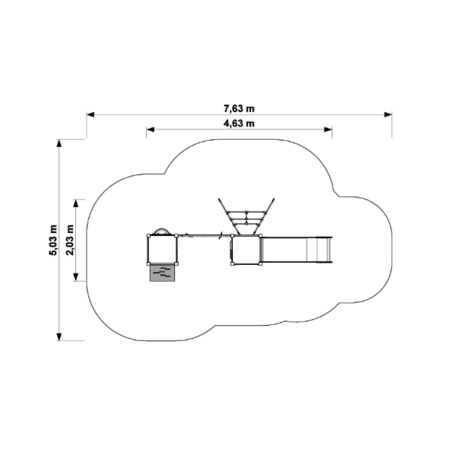 Laste mänguväljaku element 'MBG-340/P1121'