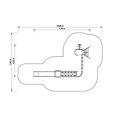 Kinderspielplatzelement 'MBG-350/P1175'