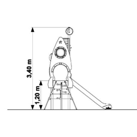 Kinderspielplatzelement 'MBG-370/P1506'