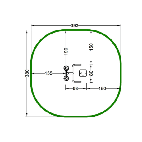 Siłownia zewnętrzna 'MBG_38/OFC-3A'