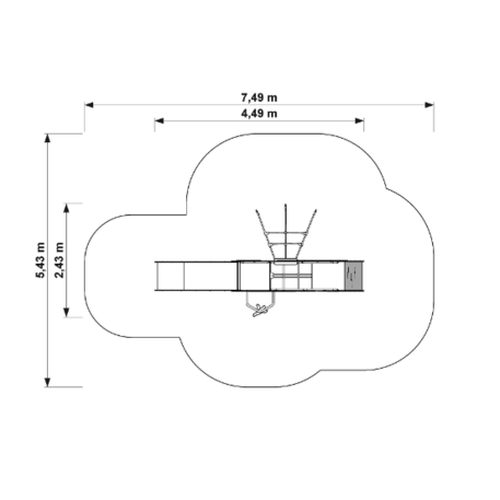 Laste mänguväljaku element 'MBG-388/P3402'