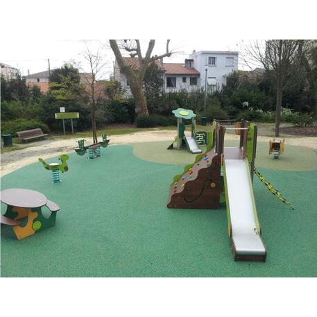 Žaidimų stalas su suolais vaikų aikštelėms 'MO_TA-4001-94'