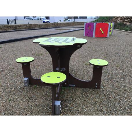 Žaidimų stalas su suolais vaikų aikštelėms 'MO_TA-6005-15'