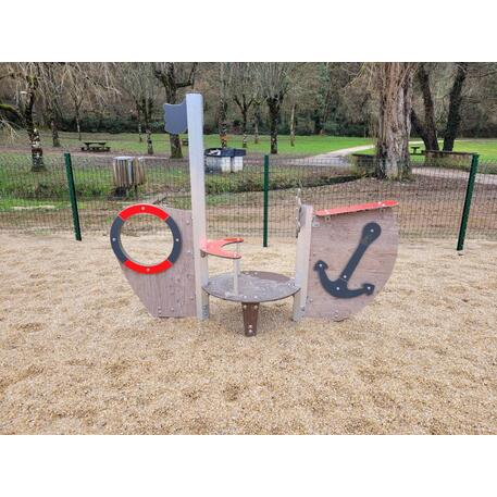  Vaikų žaidimo aikštelės kompleksas, kolekcija 'Piratų laivas / MBG-1165_CI 03-1001-B14'