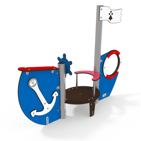  Vaikų žaidimo aikštelės kompleksas, kolekcija 'Piratų laivas / MBG-1165_CI 03-1001-B14'