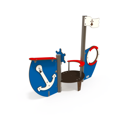  Vaikų žaidimo aikštelės kompleksas, kolekcija 'Piratų laivas / MBG-1165_CI 03-1001-B14'