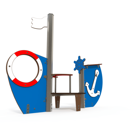  Vaikų žaidimo aikštelės kompleksas, kolekcija 'Piratų laivas / MBG-1165_CI 03-1001-B14'