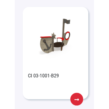  Vaikų žaidimo aikštelės kompleksas, kolekcija 'Piratų laivas / MBG-1165_CI 03-1001-B14'