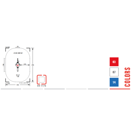  Vaikų žaidimo aikštelės kompleksas, kolekcija 'Piratų laivas / MBG-1165_CI 03-1001-B14'