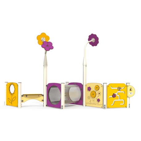 Vaikų žaidimų aikštelių įranga Baby linija – mažiesiems 'MBG-2042_BA 06-1012-AD01'