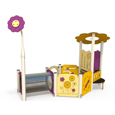 Vaikų žaidimų aikštelių įranga Baby linija – mažiesiems 'MBG-2051_BA 06-1018-AD01'