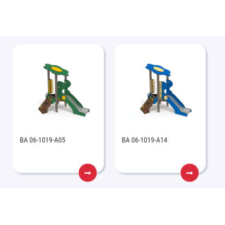 Vaikų žaidimų aikštelių įranga Baby linija – mažiesiems 'MBG-2055_BA 06-1019-A03'