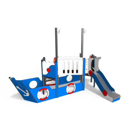  Vaikų žaidimo aikštelės kompleksas, kolekcija 'Piratų laivas / MBG-1185_CI 09-2001-B14'