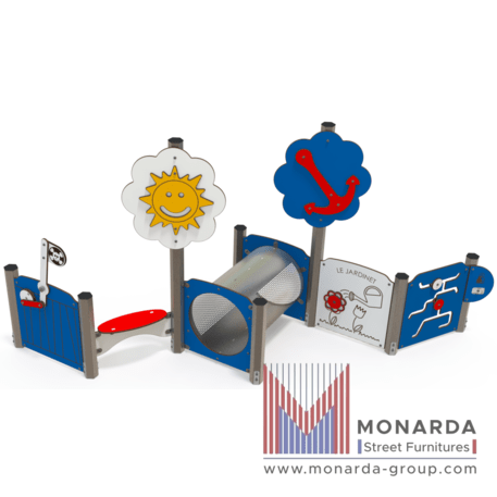 Vaikų žaidimų aikštelių įranga Baby linija – mažiesiems 'MBG-2071_BA 06-1030-T01'