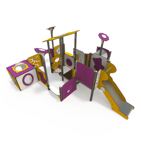 Vaikų žaidimų aikštelių įranga Baby linija – mažiesiems 'MBG-2083_BA 06-1042-T01'