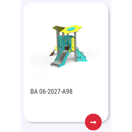 Vaikų žaidimų aikštelių įranga Baby linija – mažiesiems 'MBG-2116_BA 06-2027-A99'