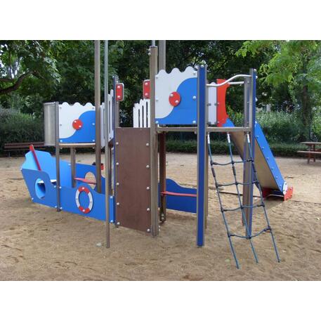  Vaikų žaidimo aikštelės kompleksas, kolekcija 'Piratų laivas / MBG-1211_CI 12-2004-B14'