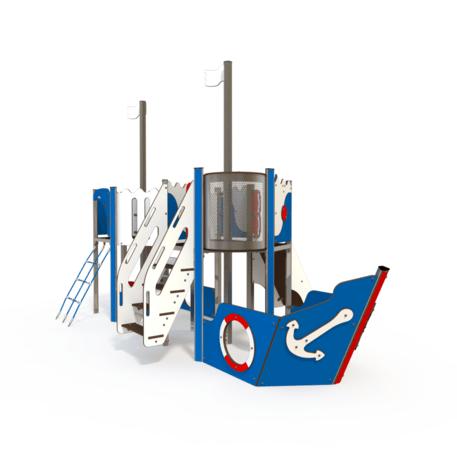  Vaikų žaidimo aikštelės kompleksas, kolekcija 'Piratų laivas / MBG-1211_CI 12-2004-B14'