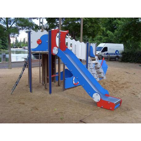  Vaikų žaidimo aikštelės kompleksas, kolekcija 'Piratų laivas / MBG-1211_CI 12-2004-B14'