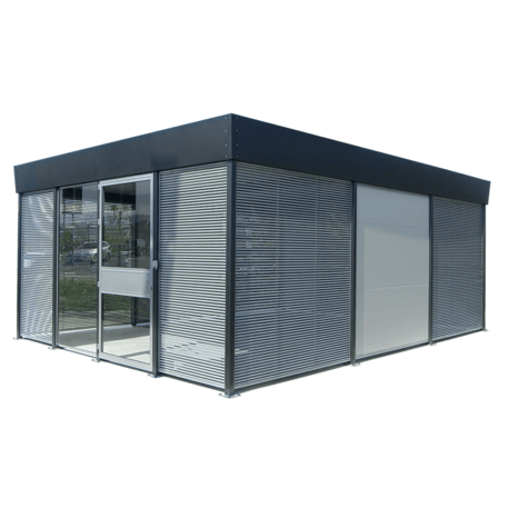 Dviračių saugojimo stoginė (uždaro tipo) 'Maranello'