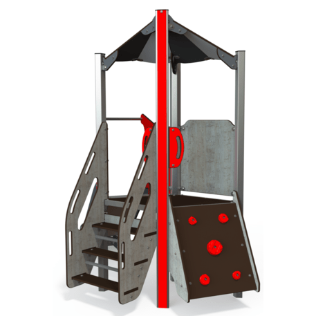 Žaidimų aikštelių kompleksas vaikams nuo 2 metų amžiaus – kolekcija 'MINI / MBG-2152_MI 09-1006-T02'