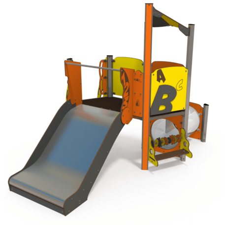 Žaidimų aikštelių kompleksas vaikams nuo 2 metų amžiaus – kolekcija 'MINI / MBG-2165_MI 09-1012-N22'