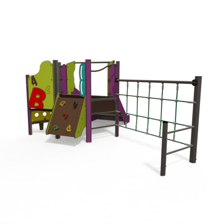 Žaidimų aikštelių kompleksas vaikams nuo 2 metų amžiaus – kolekcija 'MINI / MBG-2175_MI 09-1018-N99'