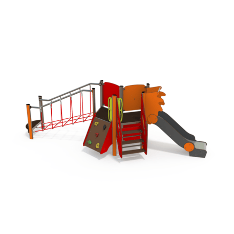 Žaidimų aikštelių kompleksas vaikams nuo 2 metų amžiaus – kolekcija 'MINI / MBG-2185_MI 09-1036-P99'