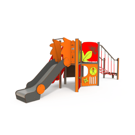 Žaidimų aikštelių kompleksas vaikams nuo 2 metų amžiaus – kolekcija 'MINI / MBG-2185_MI 09-1036-P99'