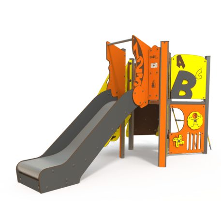 Žaidimų aikštelių kompleksas vaikams nuo 2 metų amžiaus – kolekcija 'MINI / MBG-2195_MI 09-1040-N22'