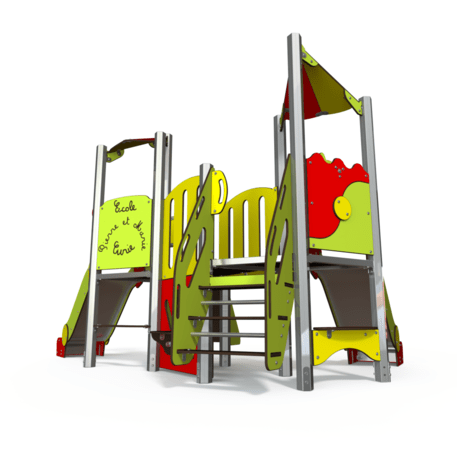 Žaidimų aikštelių kompleksas vaikams nuo 2 metų amžiaus – kolekcija 'MINI / MBG-2273_MI 09-2070-T01'