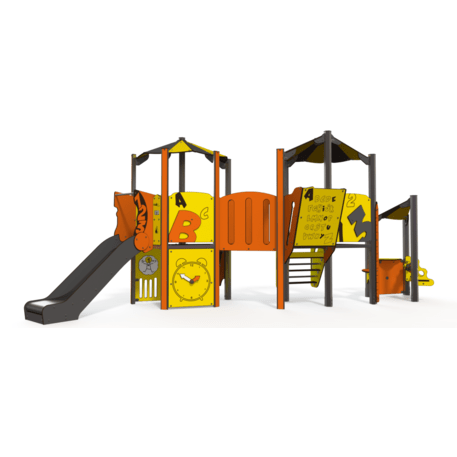 Žaidimų aikštelių kompleksas vaikams nuo 2 metų amžiaus – kolekcija 'MINI / MBG-2283_MI 09-2079-N22'
