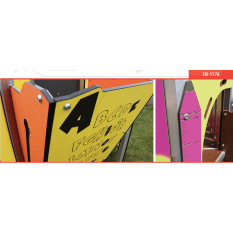 Žaidimų aikštelių kompleksas vaikams nuo 2 metų amžiaus – kolekcija 'MINI / MBG-2283_MI 09-2079-N22'