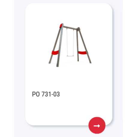 Supynės vaikų žaidimo aikštelėms 'Swings / MBG-1300_PO 731-15'