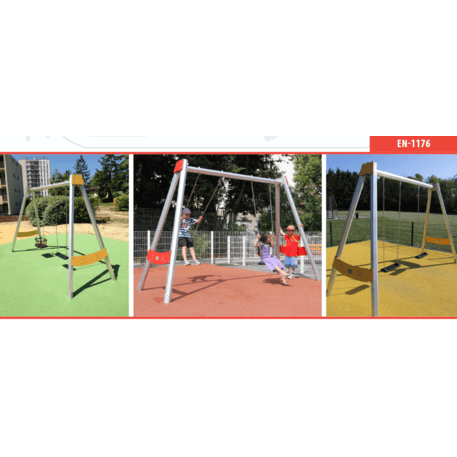 Supynės vaikų žaidimo aikštelėms 'Swings / MBG-1300_PO 731-15'