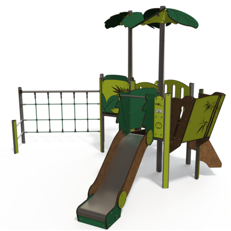 Žaidimų aikštelių kompleksas vaikams nuo 2 metų amžiaus – kolekcija 'MINI / MBG-2220_MI 09-2007-P15'